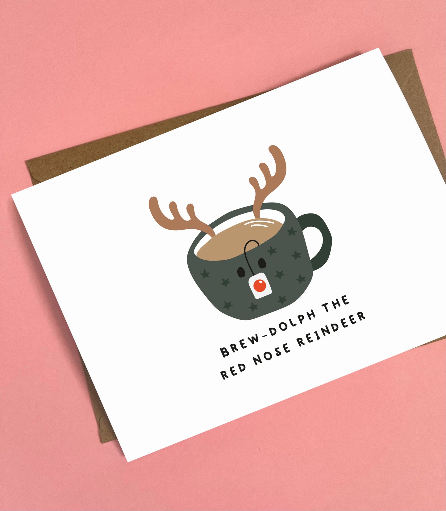 Brew-Dolph The Red Nose Reindeer