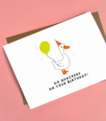 Go Quackers On Your Birthday