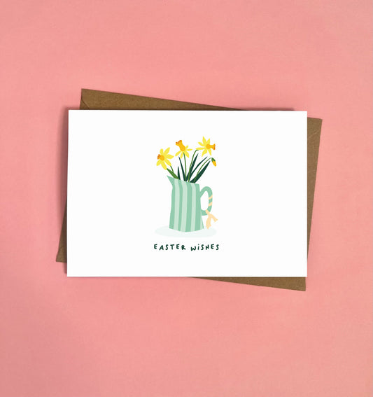 Daffodil Easter Wishes